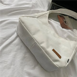 Women Large Canvas Shoulder Bag Casual Tote Bag for Shopping