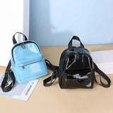 Women Clear Backpack Transparent Waterproof PVC Bag Female College Students