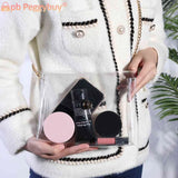 Clear Transparent Crossbody Bag Stadium Approved Small Flap Phone