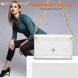 Clear Transparent Crossbody Bag Stadium Approved Small Flap Phone