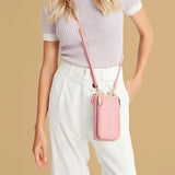 Women's Soft Leather Wallet Crossbody Handbag