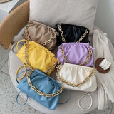 Soft Leather Women Crossbody Bag Handbag Purse Clutches