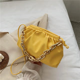 Soft Leather Women Crossbody Bag Handbag Purse Clutches