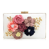 Floral Women Clutch Bag Party Purse Wedding Evening Handbags