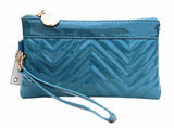 Leather Envelope Clutch Purse Women's Evening Bag