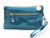 Leather Envelope Clutch Purse Women's Evening Bag