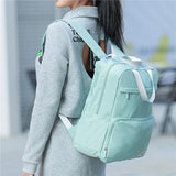 Women College School Bag Notebook Laptop Computer Backpack