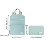 Women College School Bag Notebook Laptop Computer Backpack