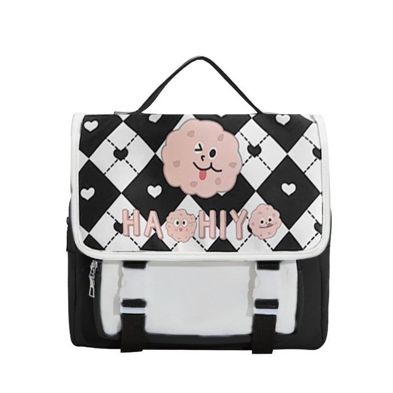 Women Shoulder Bag Daypack Travel Rucksack Nylon Backpack Purse