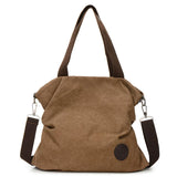 Women Corduroy Canvas Tote Casual Shoulder Bag Foldable Shopping Beach Bag