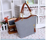 Corduroy Canvas Tote Ladies Shoulder Bag Reusable Shopping Beach Handbag