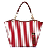 Corduroy Canvas Tote Ladies Shoulder Bag Reusable Shopping Beach Handbag