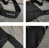 Women Corduroy Medium Size Pouch Sling Bag