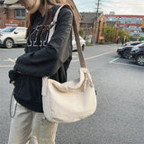 Women Corduroy Medium Size Pouch Sling Bag