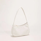 Corduroy Shoulder Bag Women Chain Handbag Winter Tote Thick Cotton Cloth