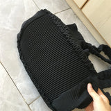 Corduroy Shoulder Bag Big Capacity Tote Handbag All-match Students