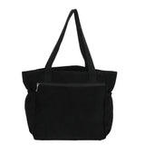 Corduroy Shoulder Shopping Bag for Women