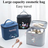 Large Capacity Women Cosmetic Bag Waterproof Makeup Case Travel Organizer