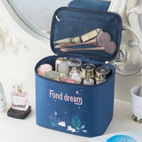 Large Capacity Women Cosmetic Bag Waterproof Makeup Case Travel Organizer