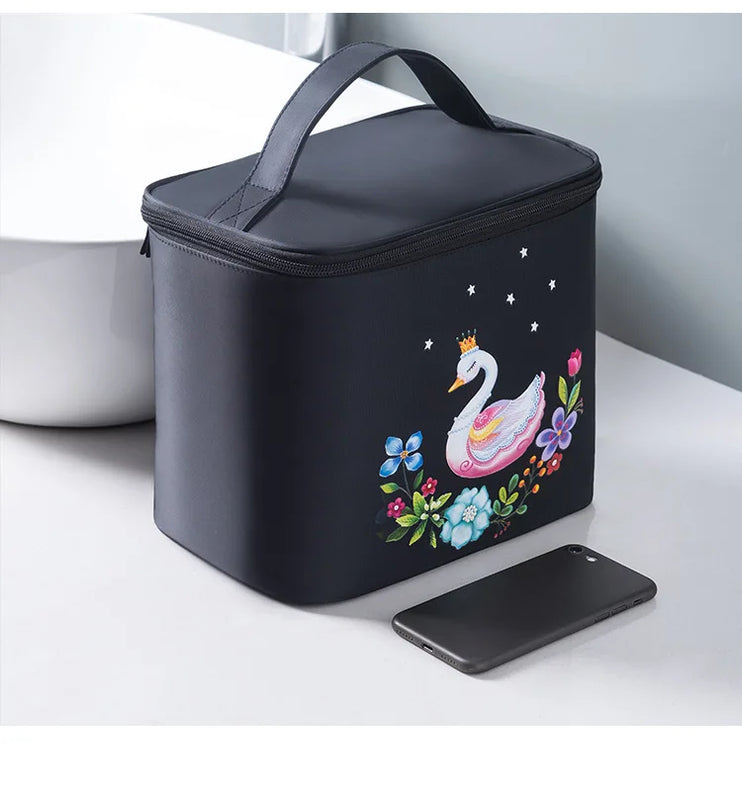 Large Capacity Women Cosmetic Bag Waterproof Makeup Case Travel Organizer