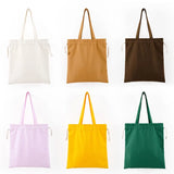 Large Capacity Cotton Drawstring Bag for Women
