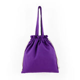Large Capacity Cotton Drawstring Bag for Women