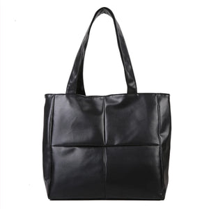 Women Cotton Padded Shoulder Bag Retro Bag