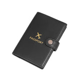 Women Cow Leather Pink Passport Holder Lovely Girl Passport Case