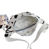 Cow Print Waist Bag Fanny Pack Sport Hip Purse Satchel Belly Band Belt Bag