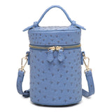 Women Crocodile Pattern Tote Box Bag Cross Body Hot Ins Bag