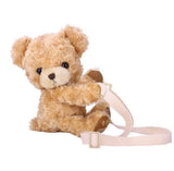 Funny Girls Smile Bear Plush Doll Lolita Handbag