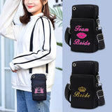 Women Cross-body Shoulder Mobile Phone Bag for Iphone/Samsung Universal