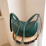 Casual Leather Crossbody Bag for Women Spring