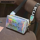 Women Crossbody Bag Messenger PVC Jelly Small Tote Candy Colors Bags