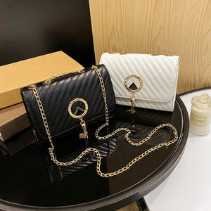 Women Crossbody Bag Sequined Tassel Small Bag and Purse Embroidery Handbag