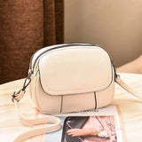 Women Small Crossbody Bag PU Leather Shoulder Handbag