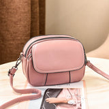 Women Small Crossbody Bag PU Leather Shoulder Handbag