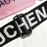 Women Crossbody Bags High Letter Laser Small Square Shoulder PVC Jelly