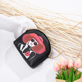 Women Crossbody Bag PU Leather Shoulder Bag Stylish Messenger Bag