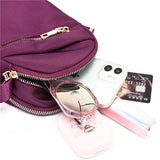 Lightweight Small Oxford Crossbody Bag for Women