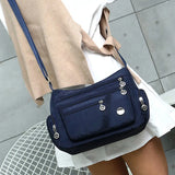 Women Crossbody Bags Messenger Chest Bag Waterproof Nylon Single Shoulder Strap