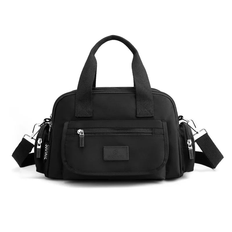 Women Crossbody Bags Nylon Tote Shoulder Handbags Shopper Trip Purse Hobos Bags