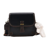 Vintage Saddle Purse Crossbody Bag Business Flap Shoulder Messenger