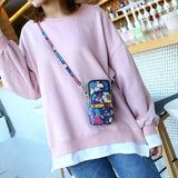 Women Crossbody Mobile Phone Shoulder Bag Pouch for Case Belt Handbag