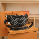 Women Crossbody Saddle Bag Chest Handbag Fanny Pack Casual Phone Purse