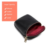 Women Small Leather Crossbody Shoulder Bag, Phone Bag