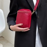 Women Small Leather Crossbody Shoulder Bag, Phone Bag