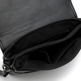 Women Crossbody Shoulder Bag 2 Layer Flap Messenger Bags