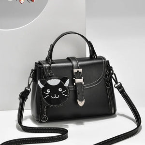Women Crossbody Shoulder Bags Large Capacity Leather Messenger Bag Female Purse