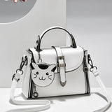 Women Crossbody Shoulder Bags Large Capacity Leather Messenger Bag Female Purse